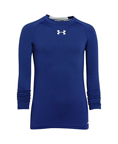 Under Armour Boys' Long Sleeve Tee, Royal (400), X-Large