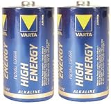 VARTA BATTERY D2 VARTA D Cell Alkaline Batteries - 2 pack