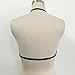 Mallcat Women Harness Elastic Strappy Bandage Hollow Out Bra