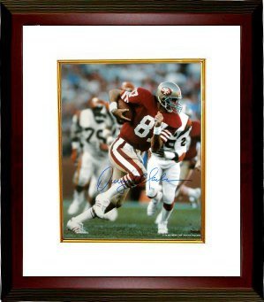 Dwight Clark signed San Francisco 49ers 16x20 Photo Custom Framed
