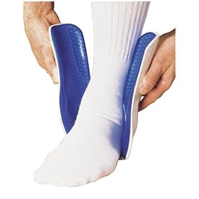 Click here to buy OTC Ankle Stirrup Brace with Honeycomb Pads, Right.
