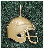 Logo Art Air Force Falcons 10K Gold Helmet Pendant