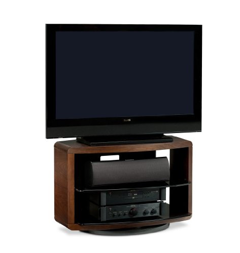 BDI Valera 9723 Single Wide Low Open TV Stand (Chocolate Stained Walnut)