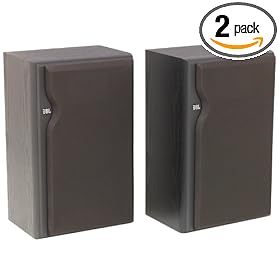 JBL N28 Northridge Series Bookshelf Speakers (Black Ash)