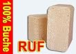 30 kg Buchenbrikett 100% Buche RUF Brikett eckig Hartholz - Briketts HOT