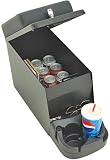 Outland Security Floor Console for Jeep Wrangler - '76-'95 Denim Gray