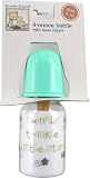 4 oz. Printed Baby Bottle (Latex Nipple), Green