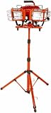 Designers Edge L-5202 Two-Light 1500-Watt Halogen 2-N-1 Wide-Angle Work Light