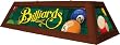 Pool Table Light Box Style Billiards Green Mahogany Stain