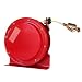 Lind Equipment Heavy Duty Static Grounding Reel, auto-rewind, self-braking, 100', yellow Hytrel coated plated steel cable, LE-21C copper alligator clip