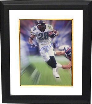 Fred Taylor signed Jacksonville Jaguars 16x20 Photo Custom Framed