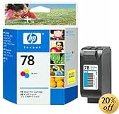 HP �v�����g�J�[�g���b�W hp78 3�F�J���[ C6578DA#003