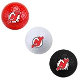 NHL New Jersey Devils 3-Ball Tri-Color Golf Ball Set