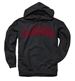 Alabama Crimson Tide Black Arch Hooded Sweatshirt