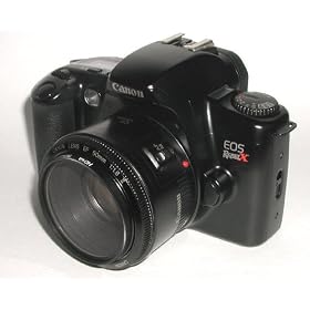 CANON REBEL X 35mm FILM SLR PHOTOGRAPHY CAMERA BODY AND LENS COMBO