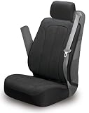 Safety Fit Sideless Seat Covers (PAIR) Black Color Next Generation Seat Covers