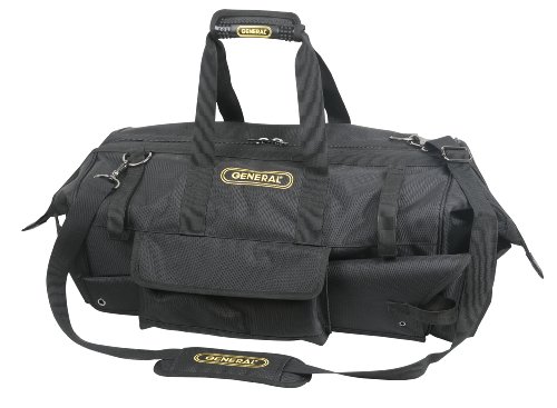 General Tools 81004 20-Inch wide Zip-Top Tool and Meter Bag with Reinforced Bottom