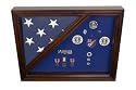 Military Award Shadow Box Display Case - for 5 x 9.5ft Flag