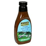 Annie's Naturals Spicy Ginger Marinade, Organic, 10-Ounce Bottles (Pack of 6)
