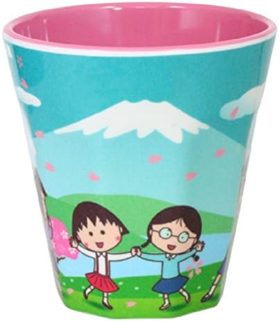 Fujimoto Dengyo Chibi Maruko Chan melamine cup Fuji and Sakura MC-N05