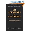 Economie du droit, tome 2 : Les personnes et les choses