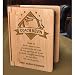 Personalized Football Coach Wooden Photo Album
