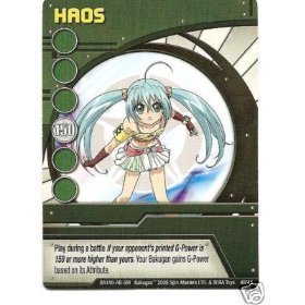 Bakugan Special Ability Trading Card Haos
