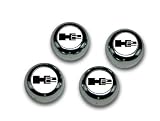 Hummer H2-White ABS Chrome Snap Caps