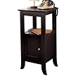Dolce Dark Walnut Telephone Table