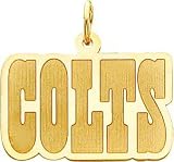 14K Gold NFL Indianapolis Colts Charm