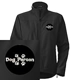 IMAGE OF Artsmith, Inc. Women's Embroidered Jacket Dog Person - 2X