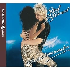 Album cover for Blondes Have More Fun by Rod Stewart CD from which you can create your own MP3 Ringtones / Realtones using the ToneBee online ringtone maker.