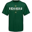 adidas Notre Dame Fighting Irish Green Sideline T-shirt