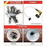Lint Cleaner Rotary Dryer Vent Cleaning Kit