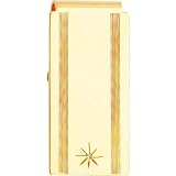 Gold Plated 0.001 cttw Diamond Star Money Clip
