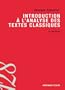 Introduction � l'analyse des textes classiques