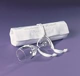 Exclusively Weddings Jewish Wedding Glass and Satin Bag