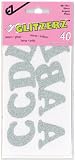 Iron-On Glitzerz Letters 1-1/4-Silver