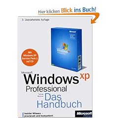 Microsoft Windows XP Professional, Das Handbuch, m. CD-ROM