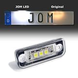 Produkt-Bild: LED Kennzeichenbeleuchtung, 2 St., 3 LED&acute;s, Mercedes E-Klasse Limo/Kombi W211 00-07, C-Klasse W203 Kombi 00-07, CLS W219 04-, SLK R171 04-, E-Zeichen, kompatibel mit Bordcomputer