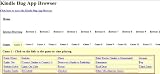 Kindle Bug App Browser – Version 2.3 – offline web pages, games, and utility applications