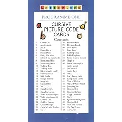 Letterland: Cursive Code Cards Programme 1