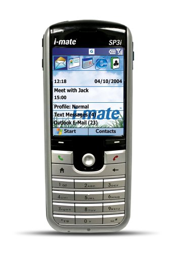 i-mate SP3i Unlocked Smartphone with MP3/Video Player, MiniSD Slot--U.S. Version with Warranty (Silver)