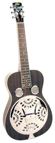 Regal Black Lightning Squareneck Dobro Guitar