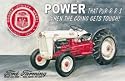 TIN SIGN NOSTALGIC ~ FORD JUBILEE TRACTOR