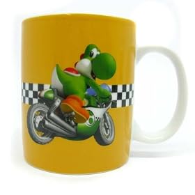 Mug Tasse Super Mariokart Wii Yoshi