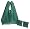BAGGU Reusable Shopping Tote - 3-Pack,Hunter,one size