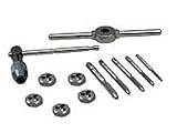 IRWIN Tools Machine Screw with Fractional Tap and Die Set, 12-Piece (24605) [並行輸入品]