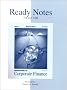 Ready Notes to Accompany Fundamentals of Corporate Finance