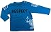 BLUEU AZUR RESPECT☆Tシャツ 80cm ブルー[70] ガーゼ天竺 C21056-21